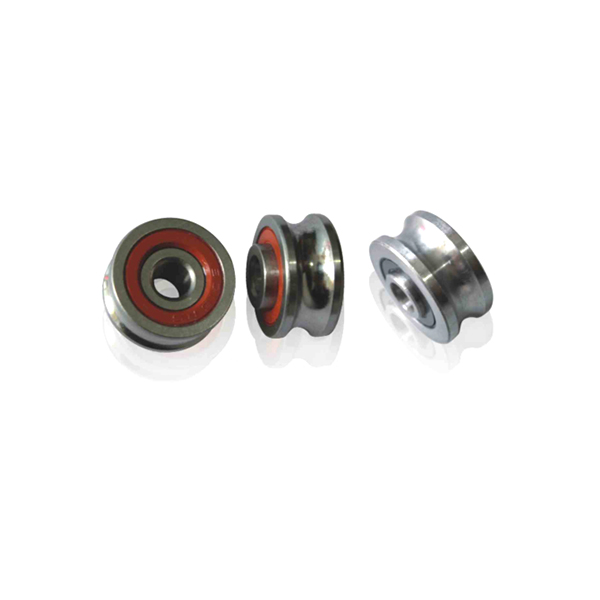 SG series "gothic" arc groove guide roller